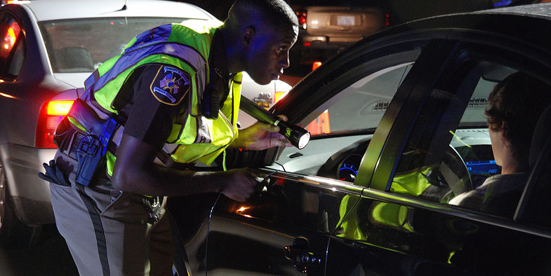 Police checkpoint